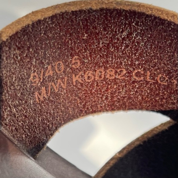 Kork-Ease Ava Suede & Leather Platform Sandal‎ Chocolate Brown, Women's Size 9 - Picture 9 of 10